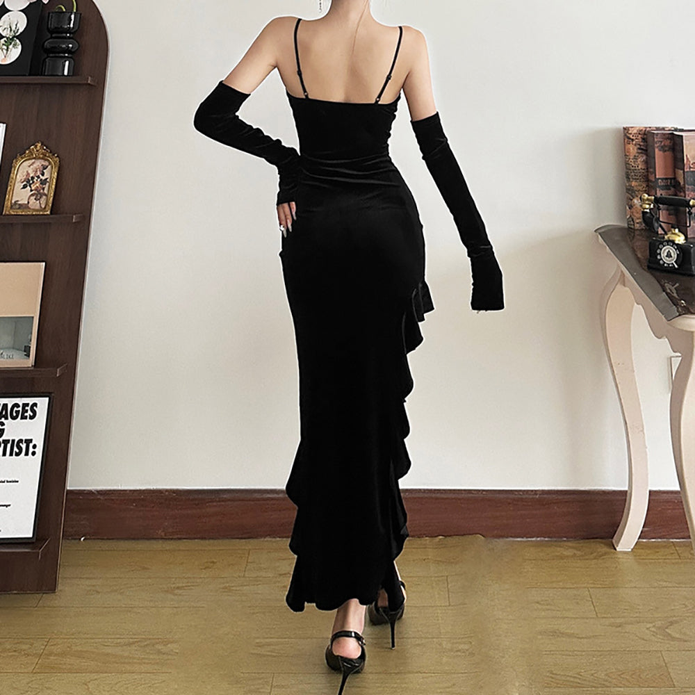 Halter Neck Bodycon Midi Dress
