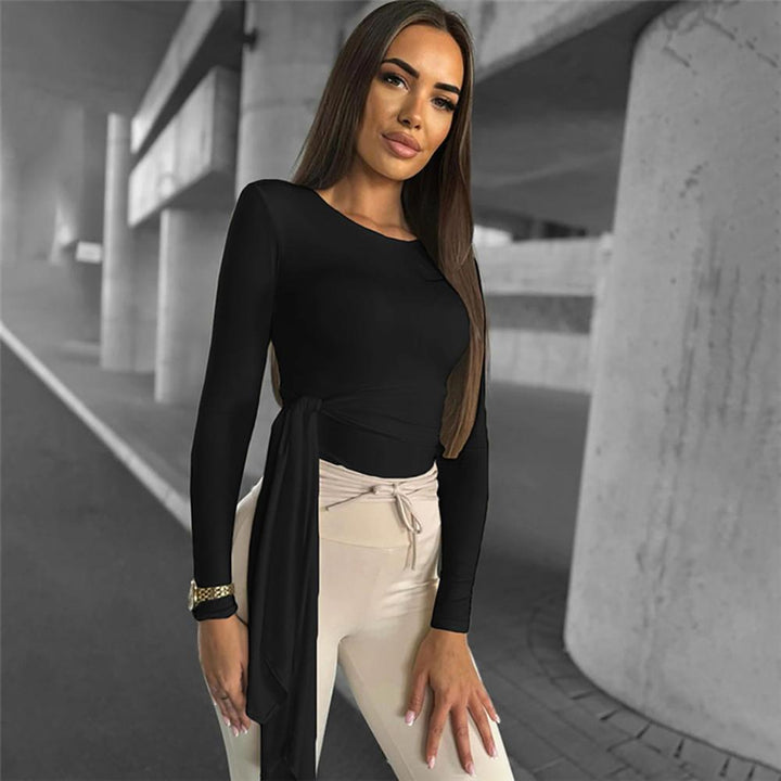 Women Extended Sleeves Top