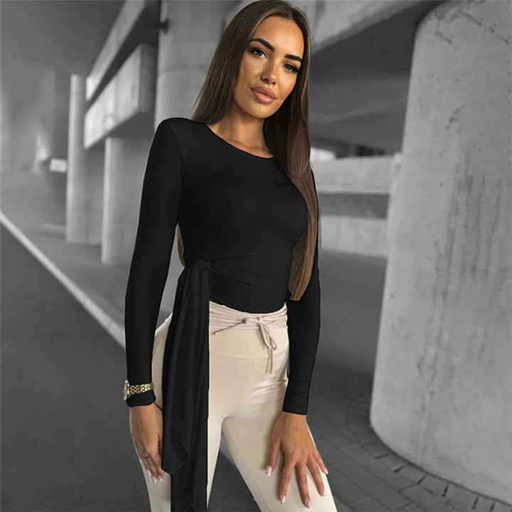 Women Extended Sleeves Top