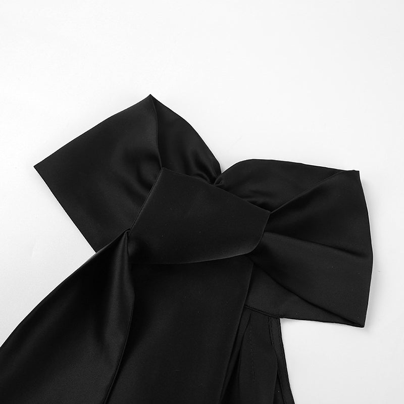 Black Halter Neck Bodycon Maxi Dress