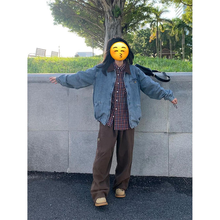Women Insulator Outdoor Denim Jacket