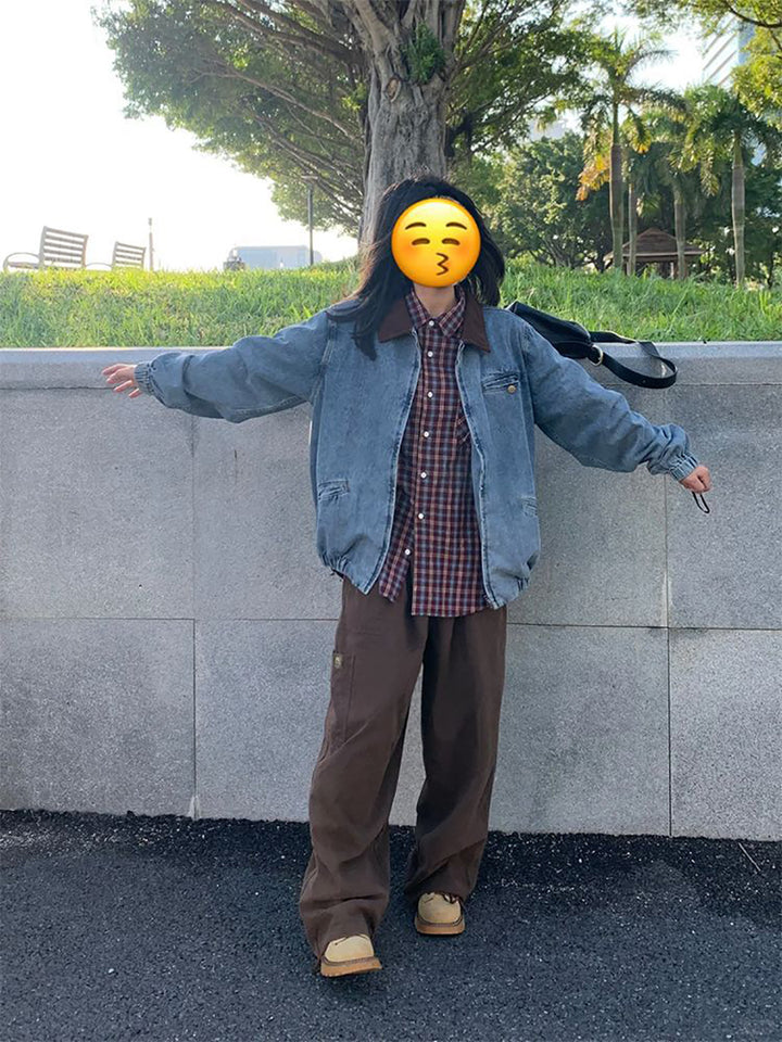Women Insulator Outdoor Denim Jacket