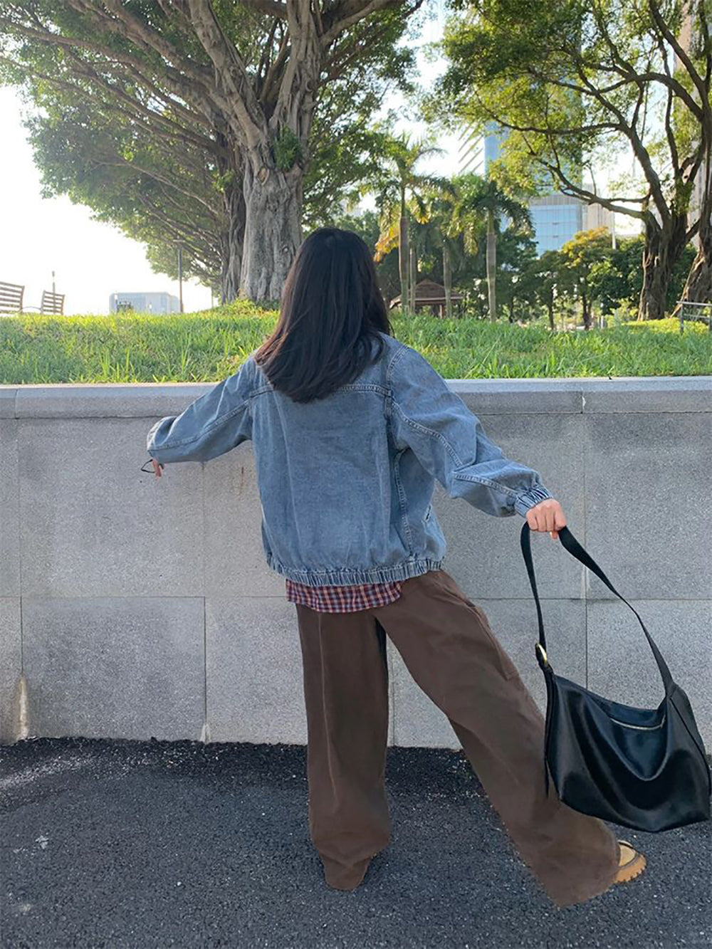 Women Insulator Outdoor Denim Jacket