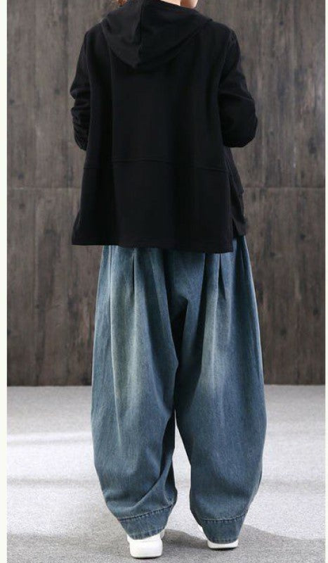 Women Medium Blue Relaxed Fit Mid-Rise Jeans