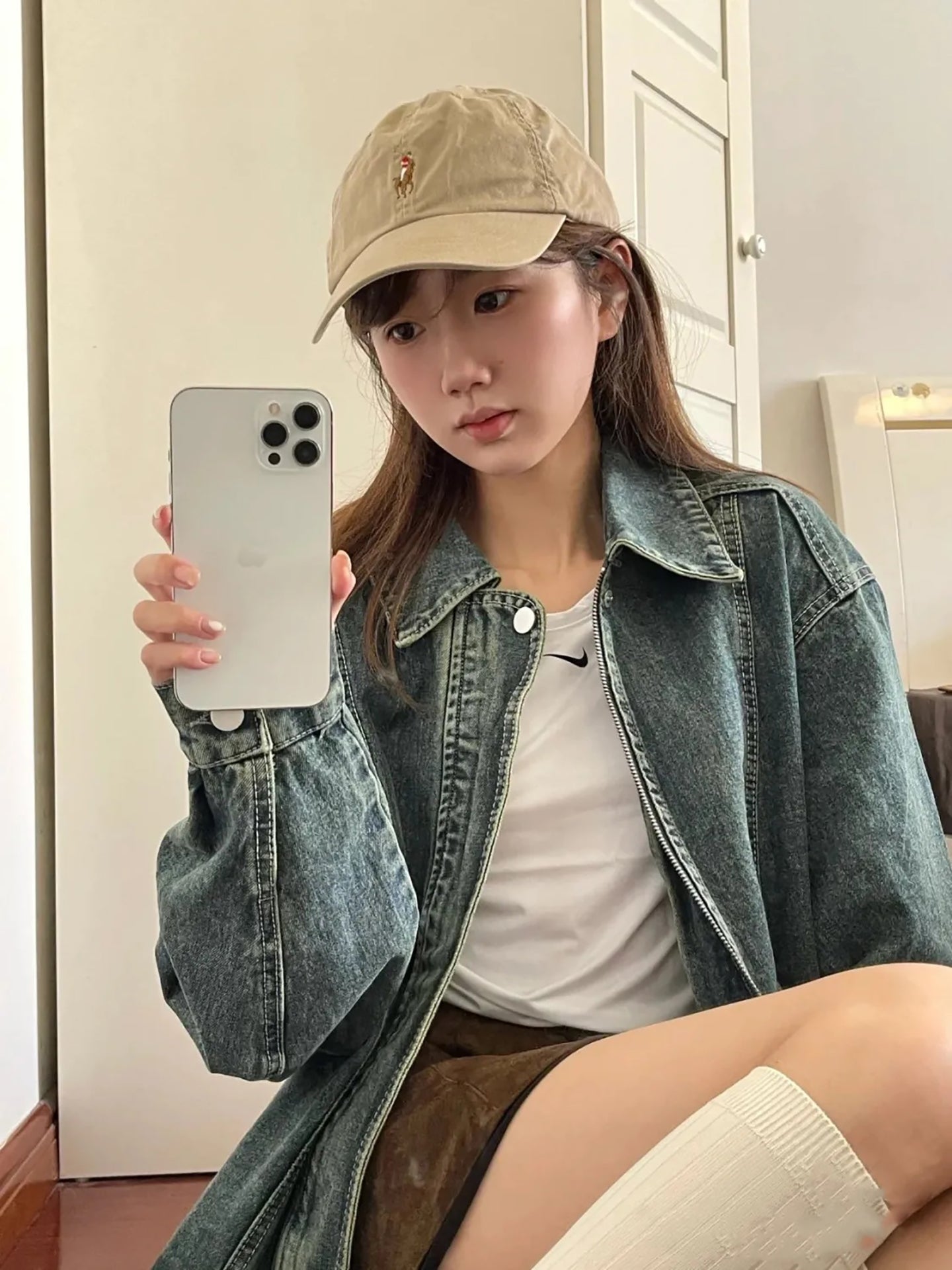 StyleCast Women Casual Denim Insulator Jacket