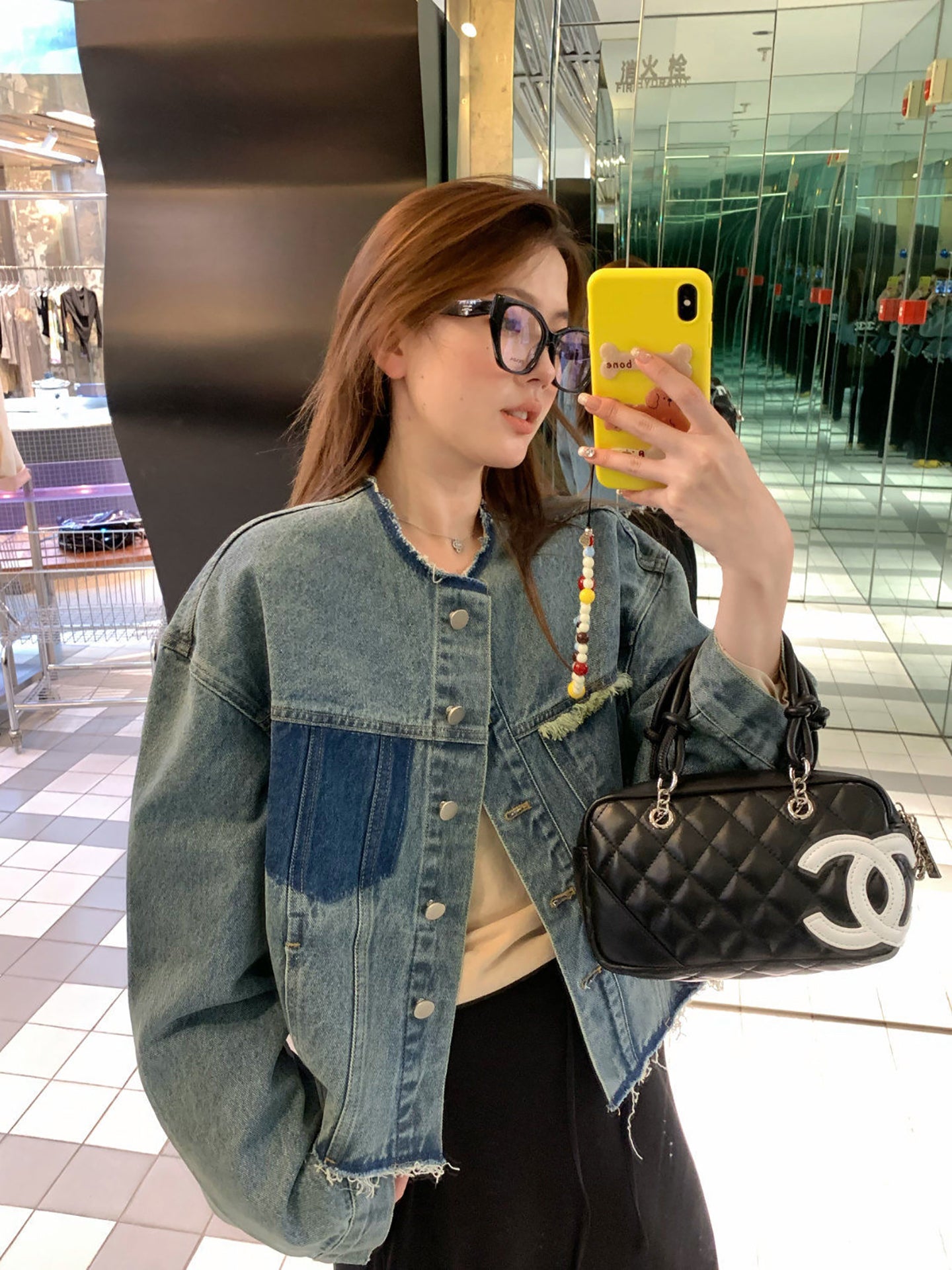 Women Insulator Outdoor Denim Jacket