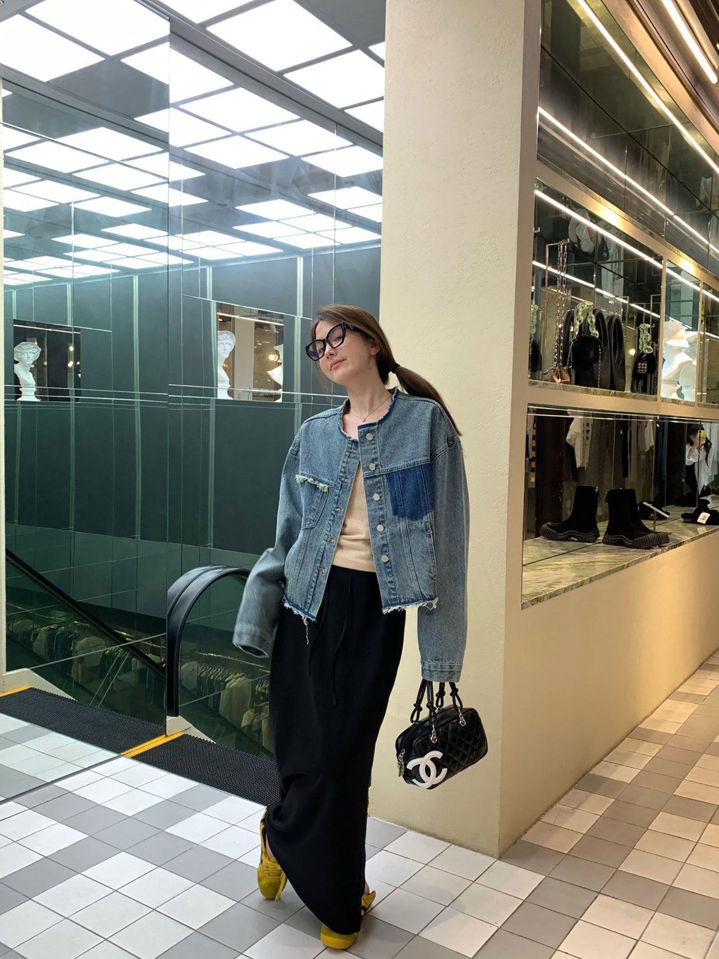 Women Insulator Outdoor Denim Jacket