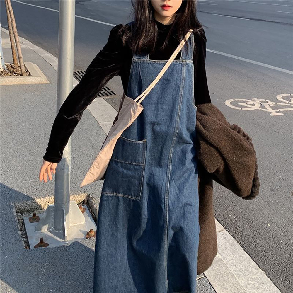 Women Sleeveless Cotton Basic Jumpsuit