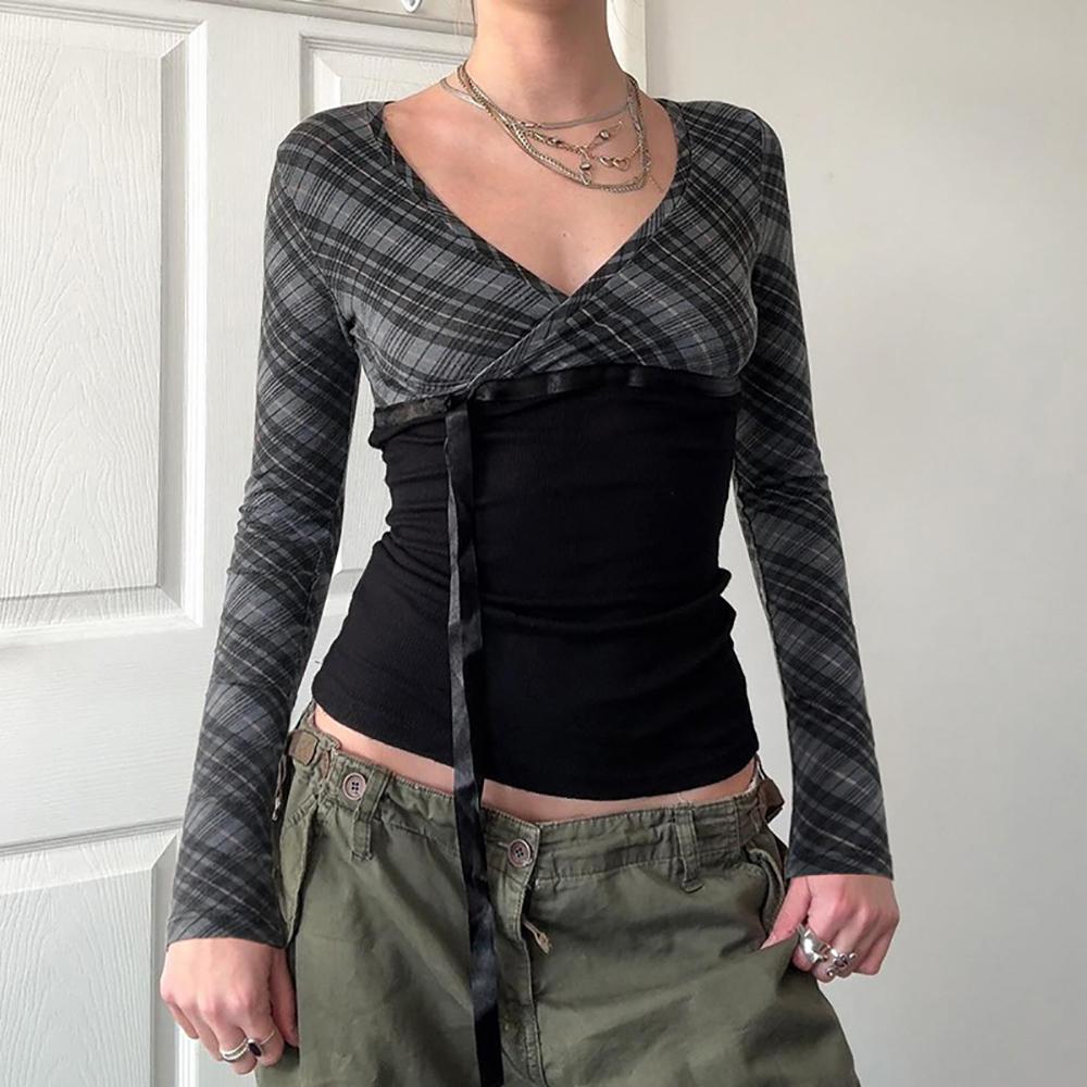 Checked Top