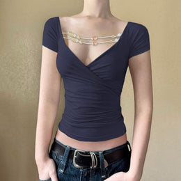 Women Short Sleeves Top