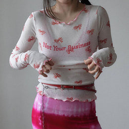 Women Graphic Printed Round Neck Top