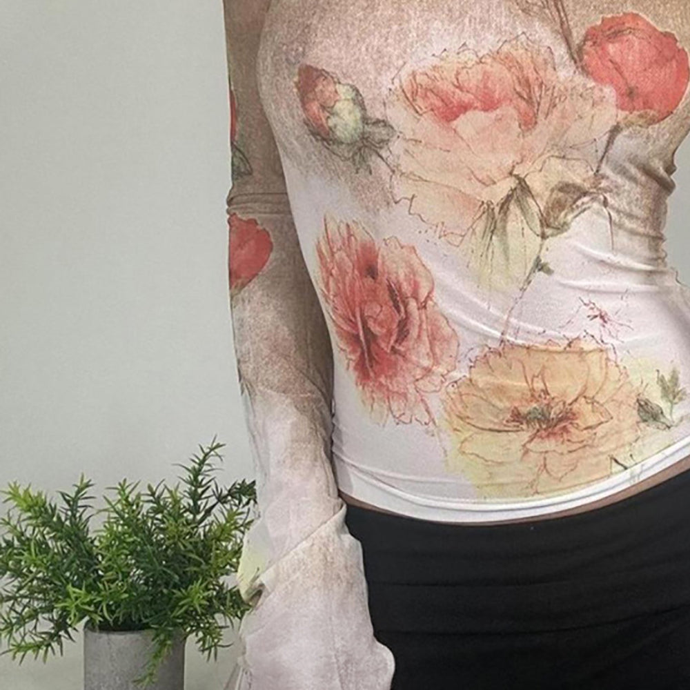 Women Floral Printed Top