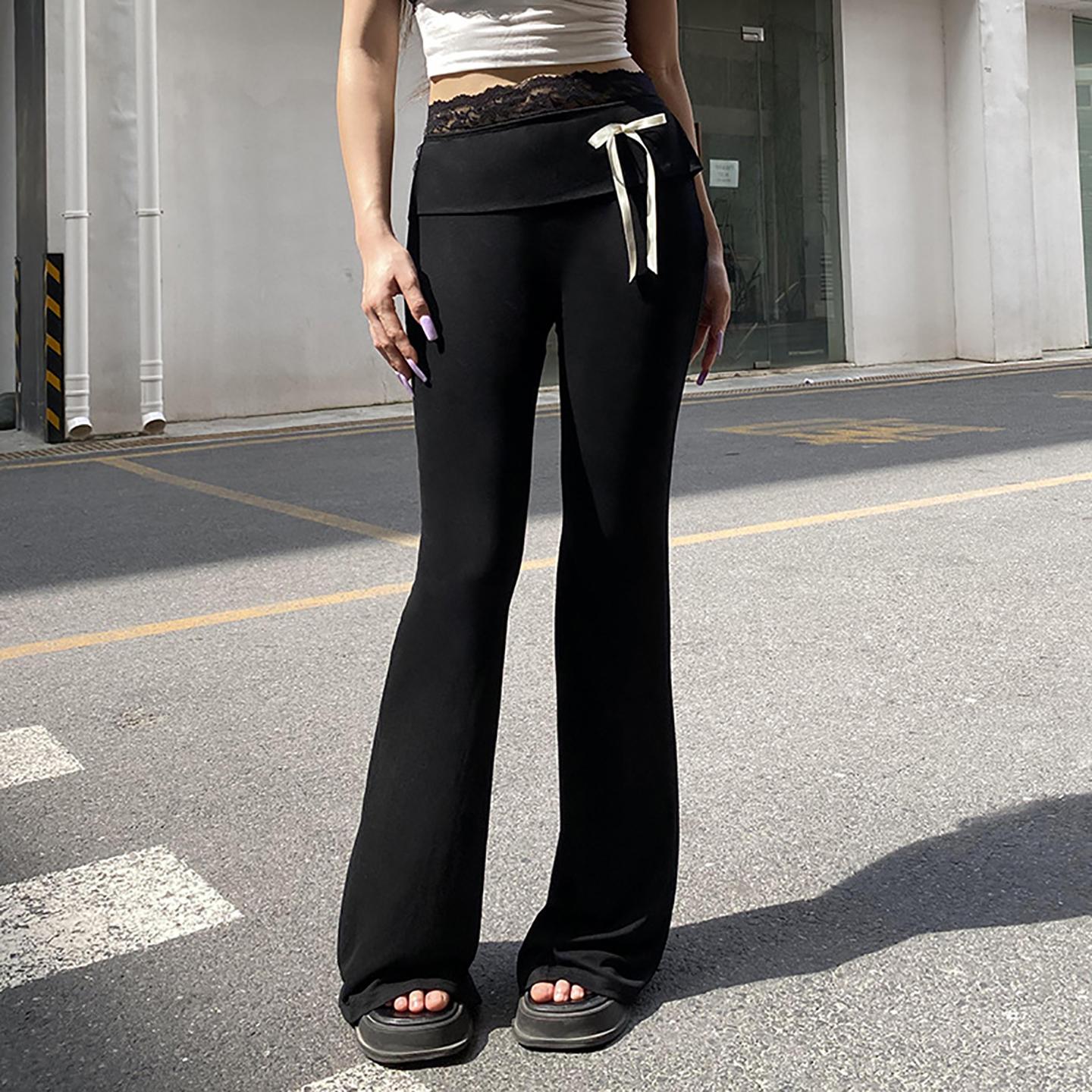 Women Flared Bootcut Trousers