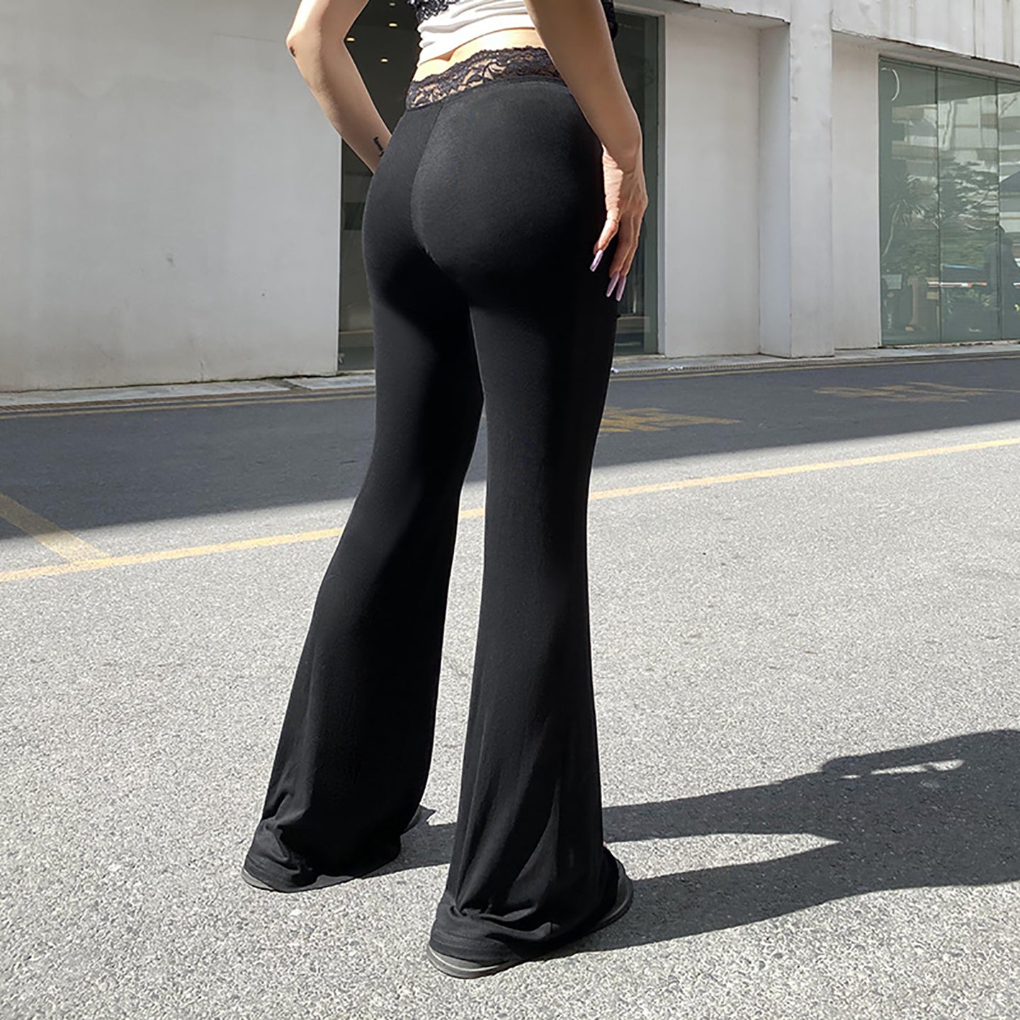 Women Flared Bootcut Trousers