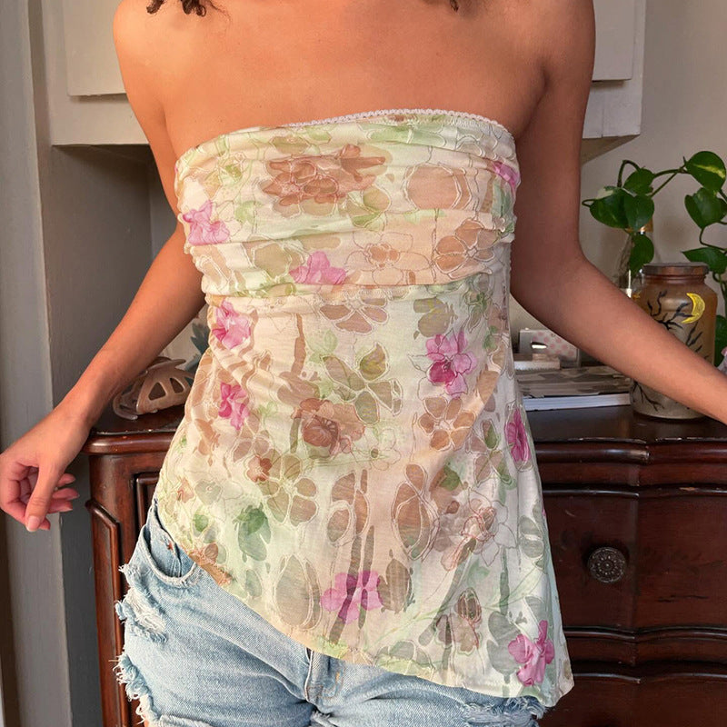 Printed Tube Top