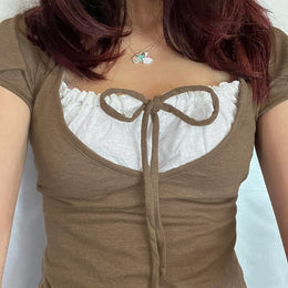 Women Scoop Neck Solid Top