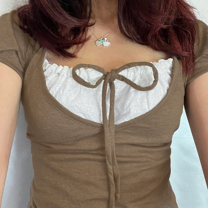 Women Scoop Neck Solid Top