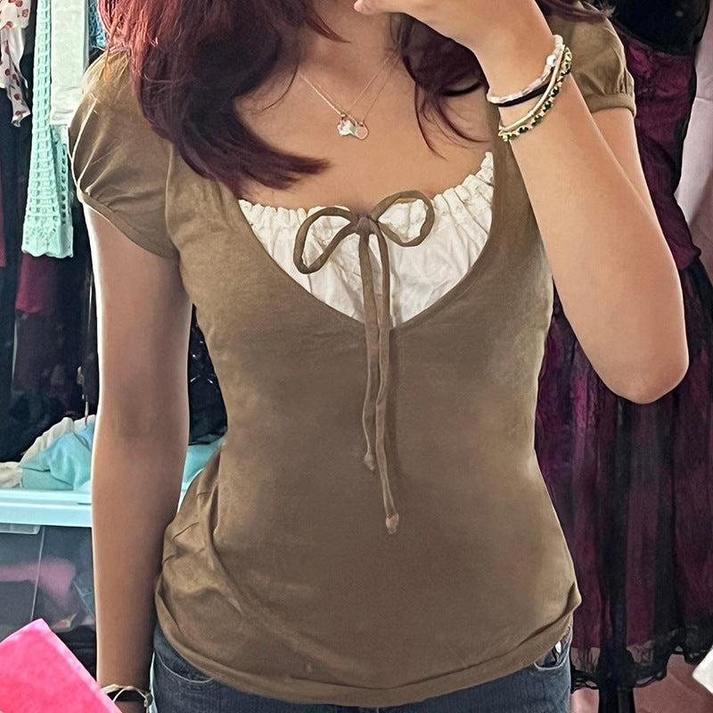 Women Scoop Neck Solid Top