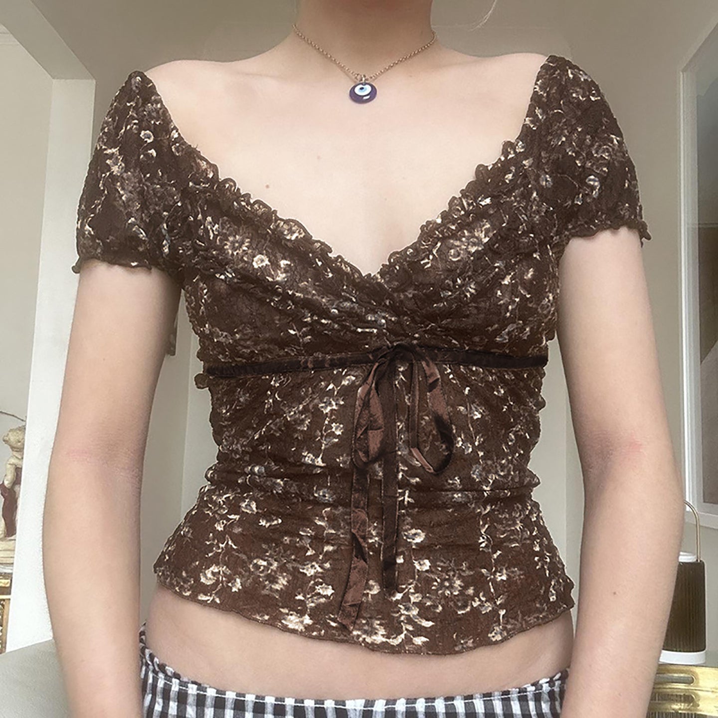 Floral Print Top