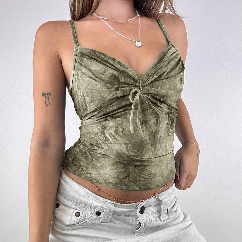 Women Solid Regular Crop Top