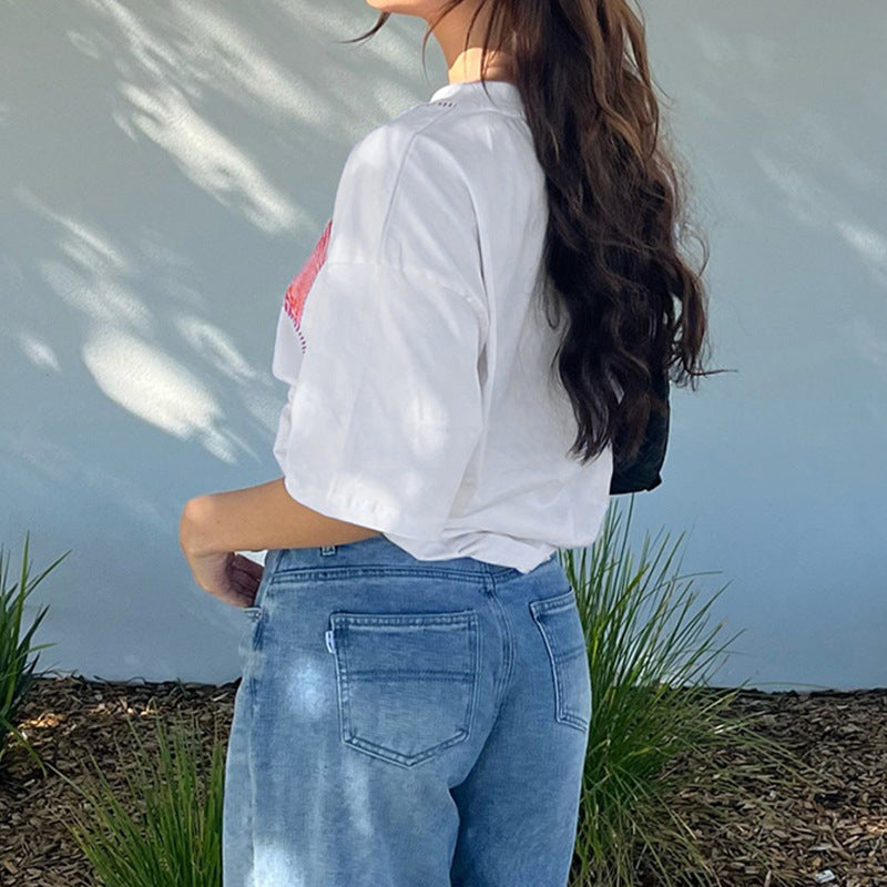 Women Ombre Print Top