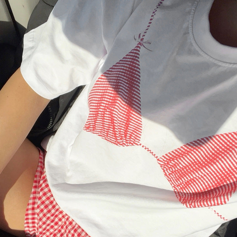 Women Ombre Print Top