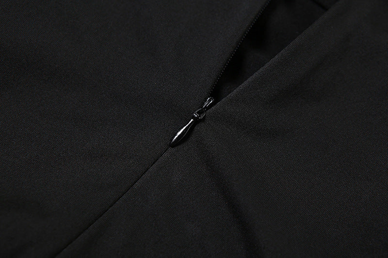 Black Bodycon Maxi Dress
