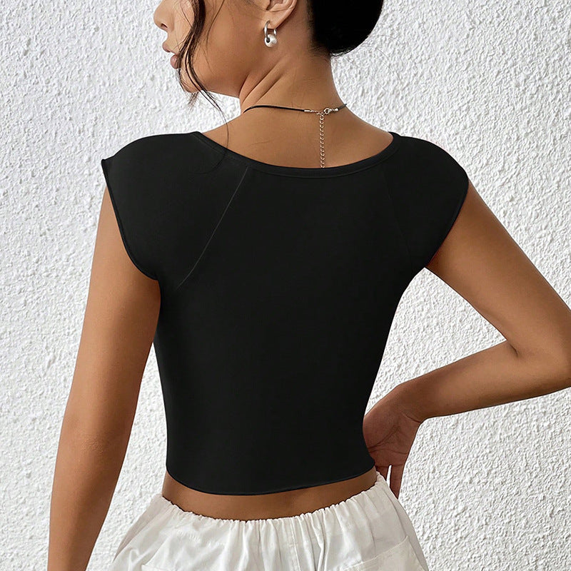Women Solid Top