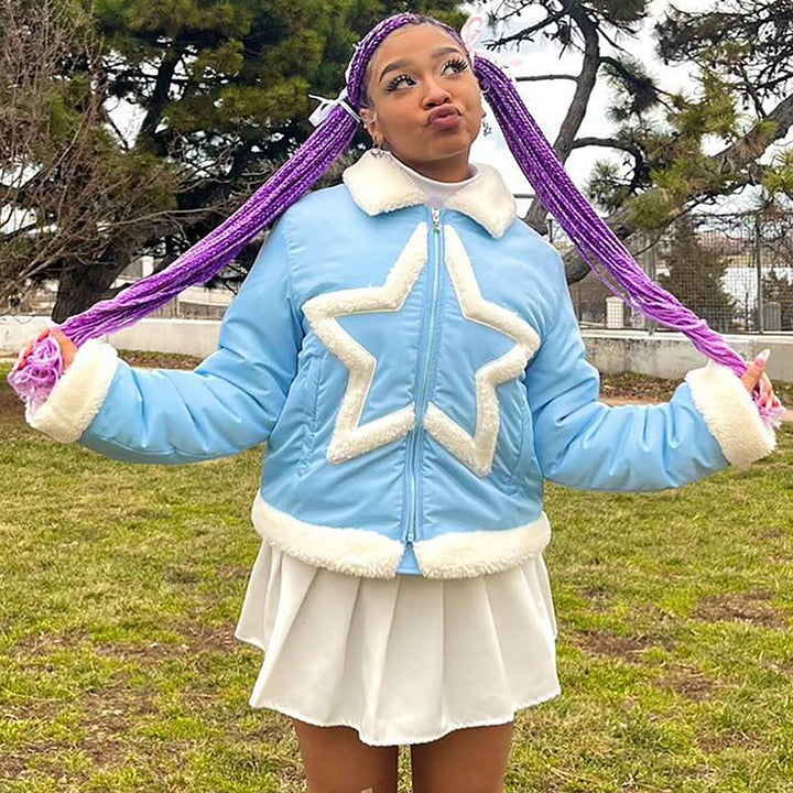 Women Casual Geometric Regular Jacket