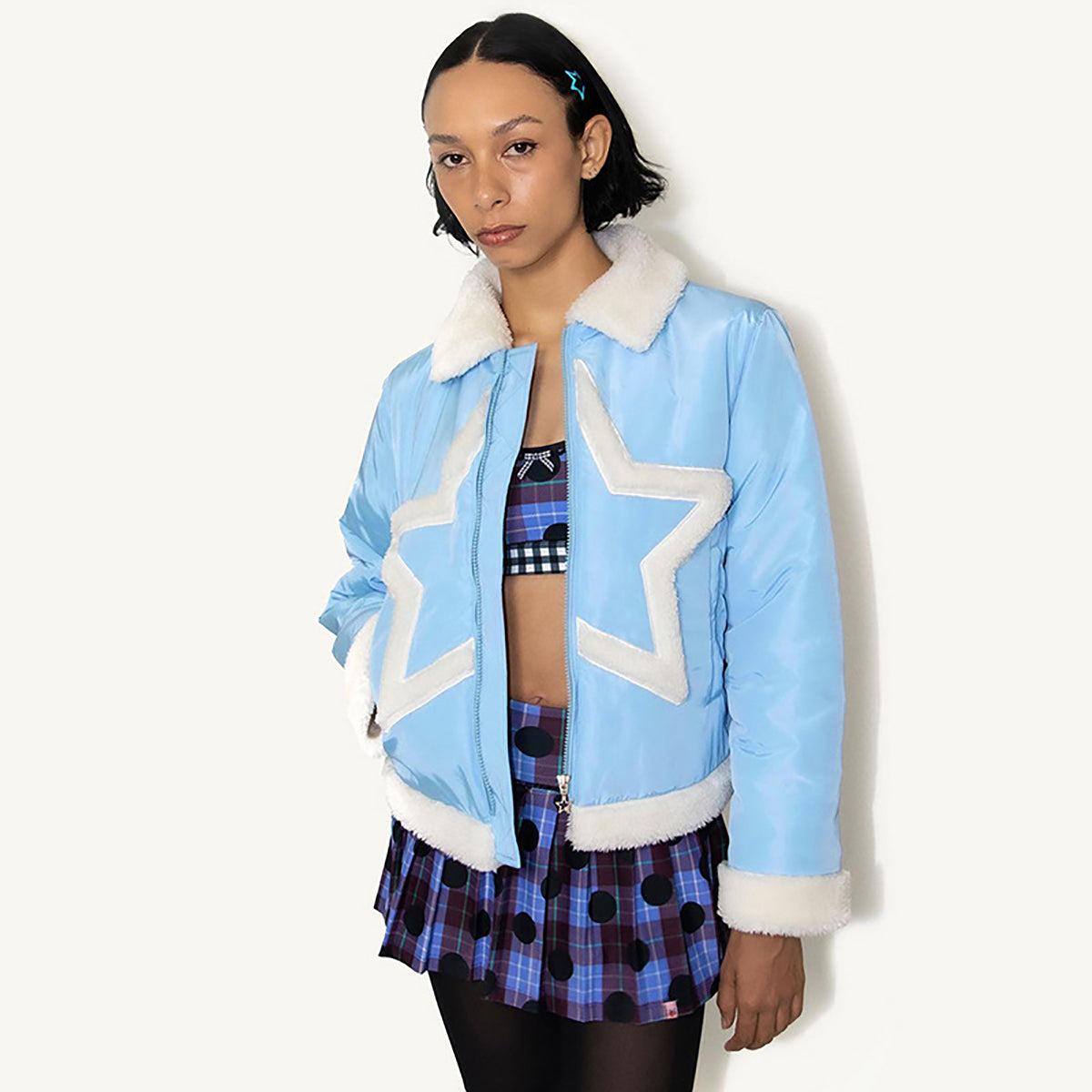 Women Casual Geometric Regular Jacket