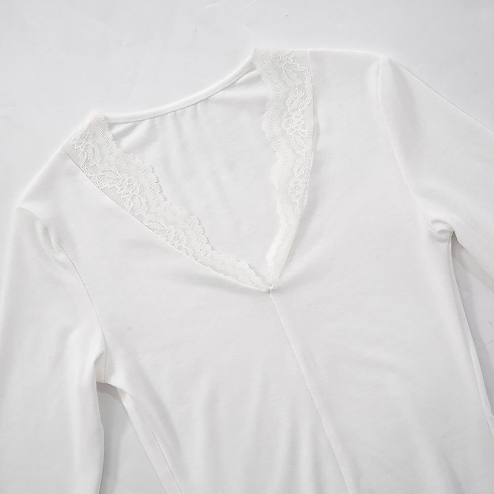 Extended Sleeves Crepe Top