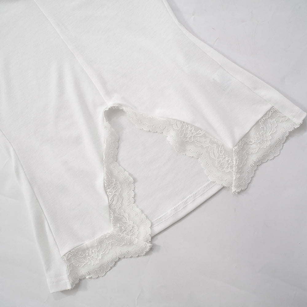 Extended Sleeves Crepe Top