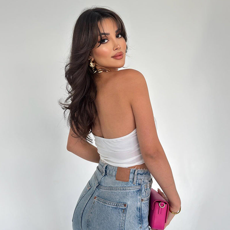 Off-Shoulder Crop Top