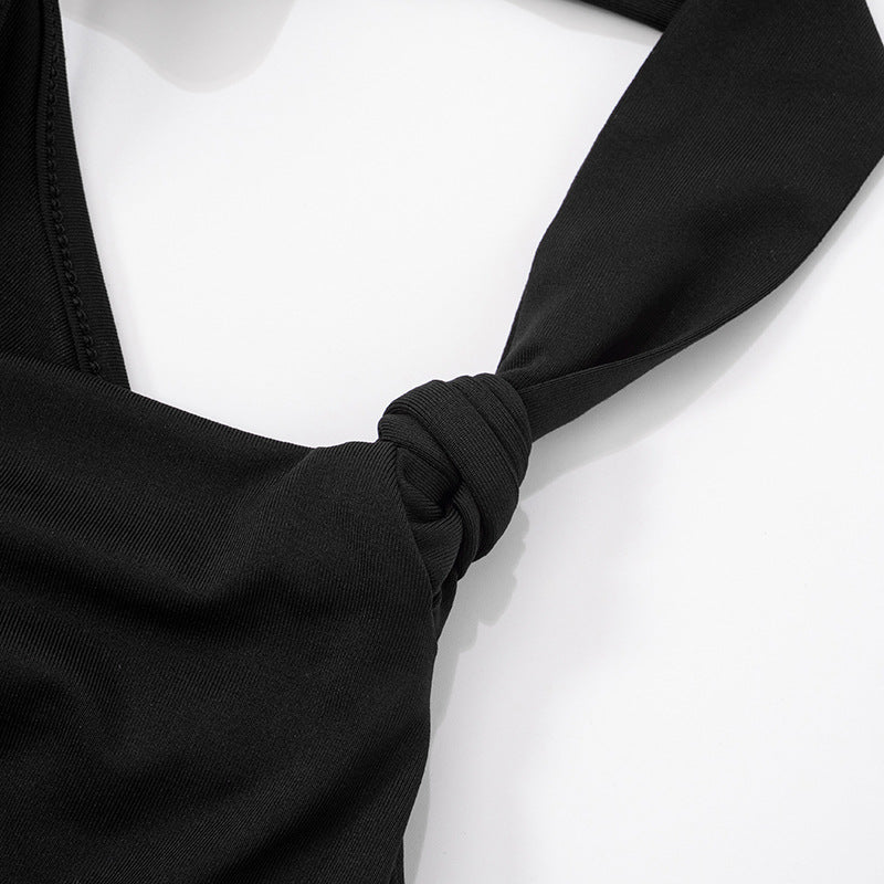 Women Sweetheart Neck Solid Crop Top