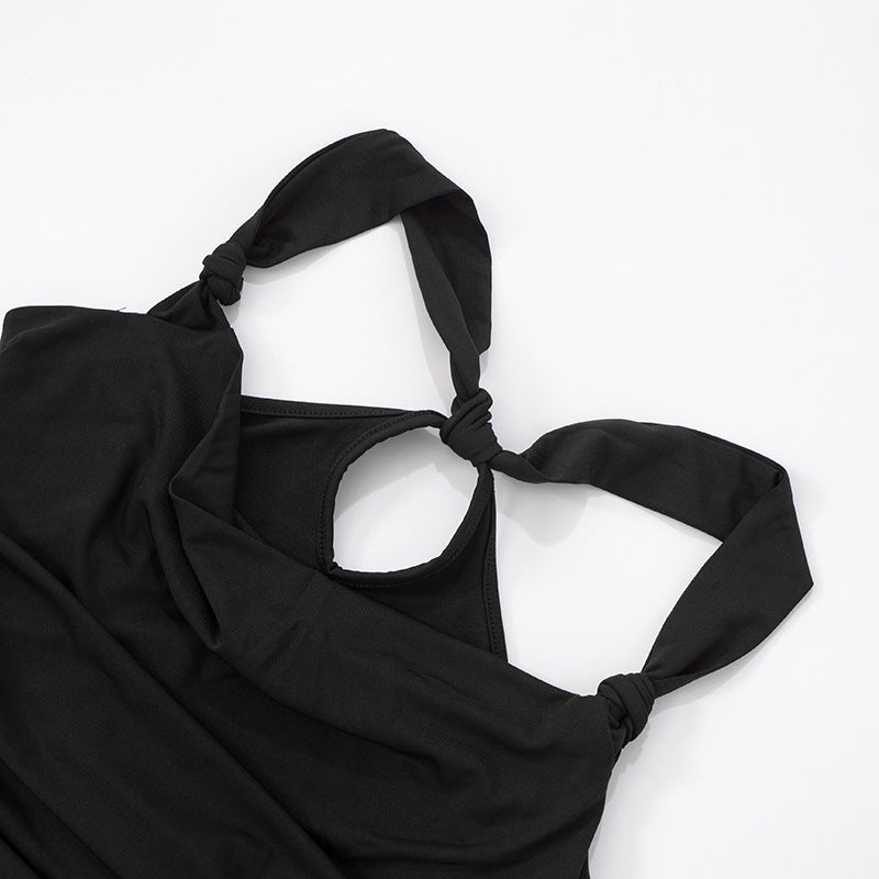 Women Sweetheart Neck Solid Crop Top