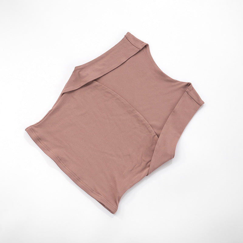 Women Shoulder Straps Tank Crop Top