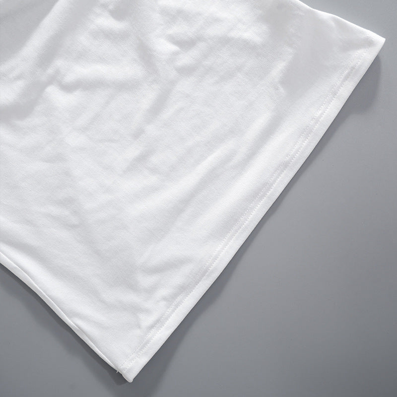 White Cowl Neck Top