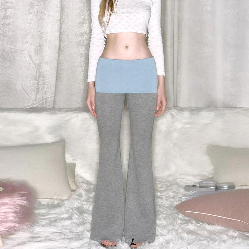 Slim Fit Low-Rise Easy Wash Trousers