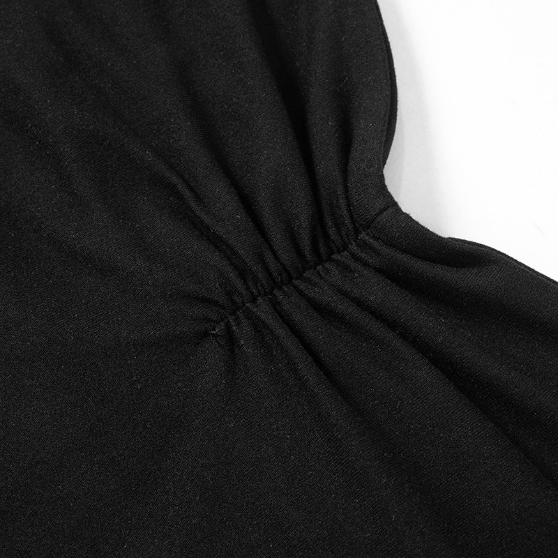 Solid Shoulder Strape Top