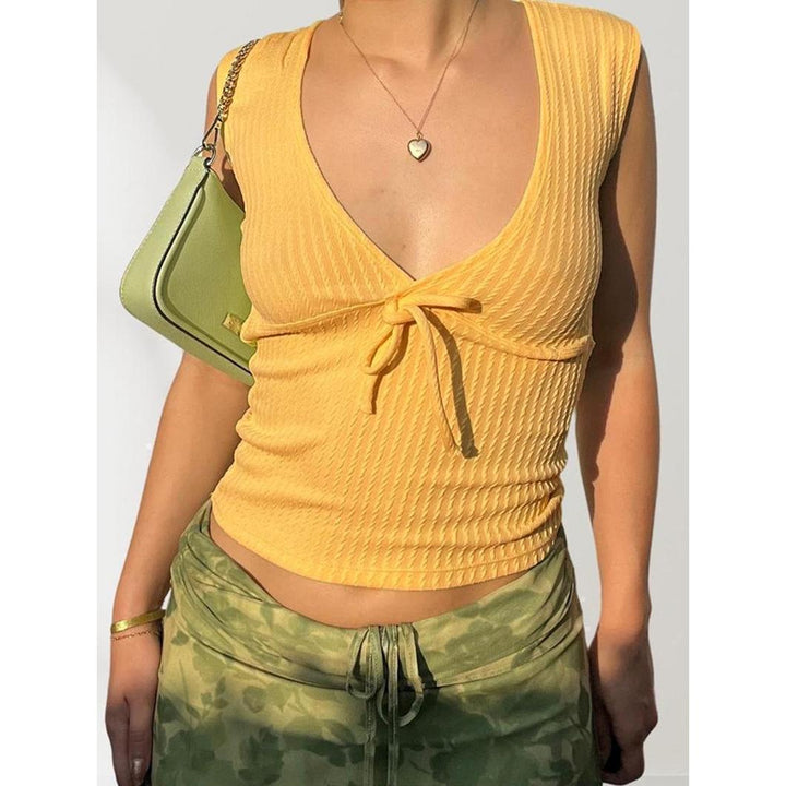 Women Solid Wrap Regular Top