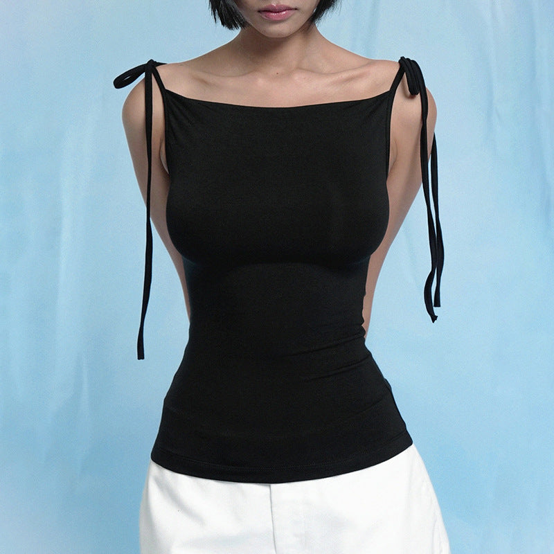 One Shoulder Fitted Top