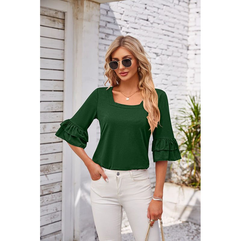 Square Neck Regular Top