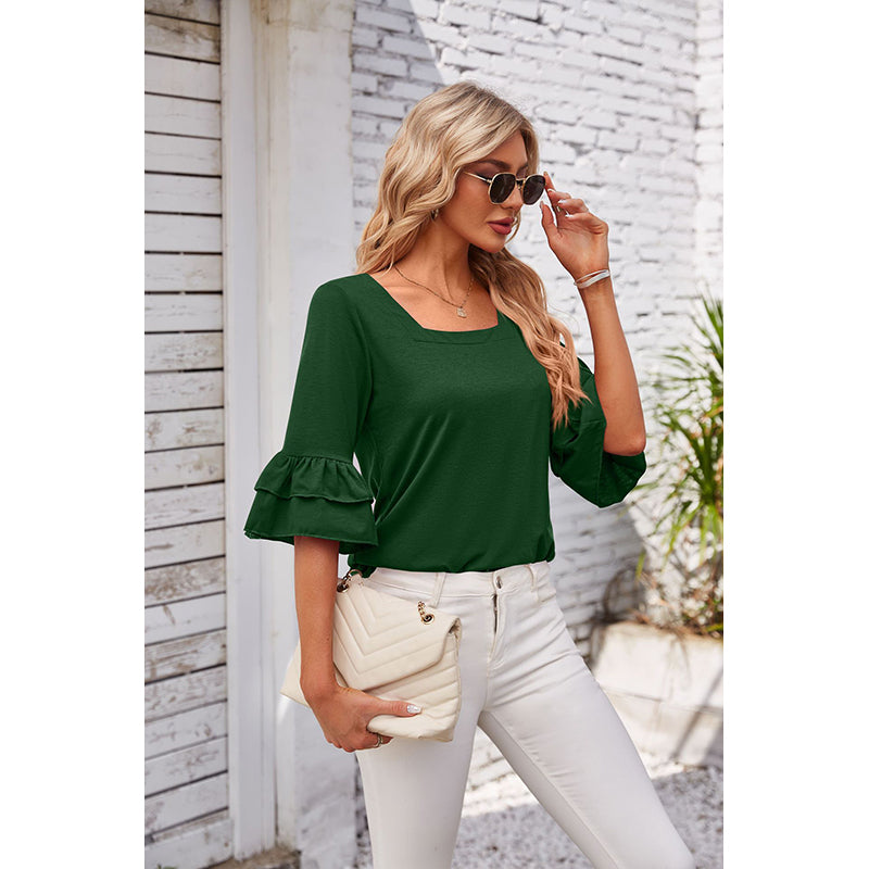 Square Neck Regular Top