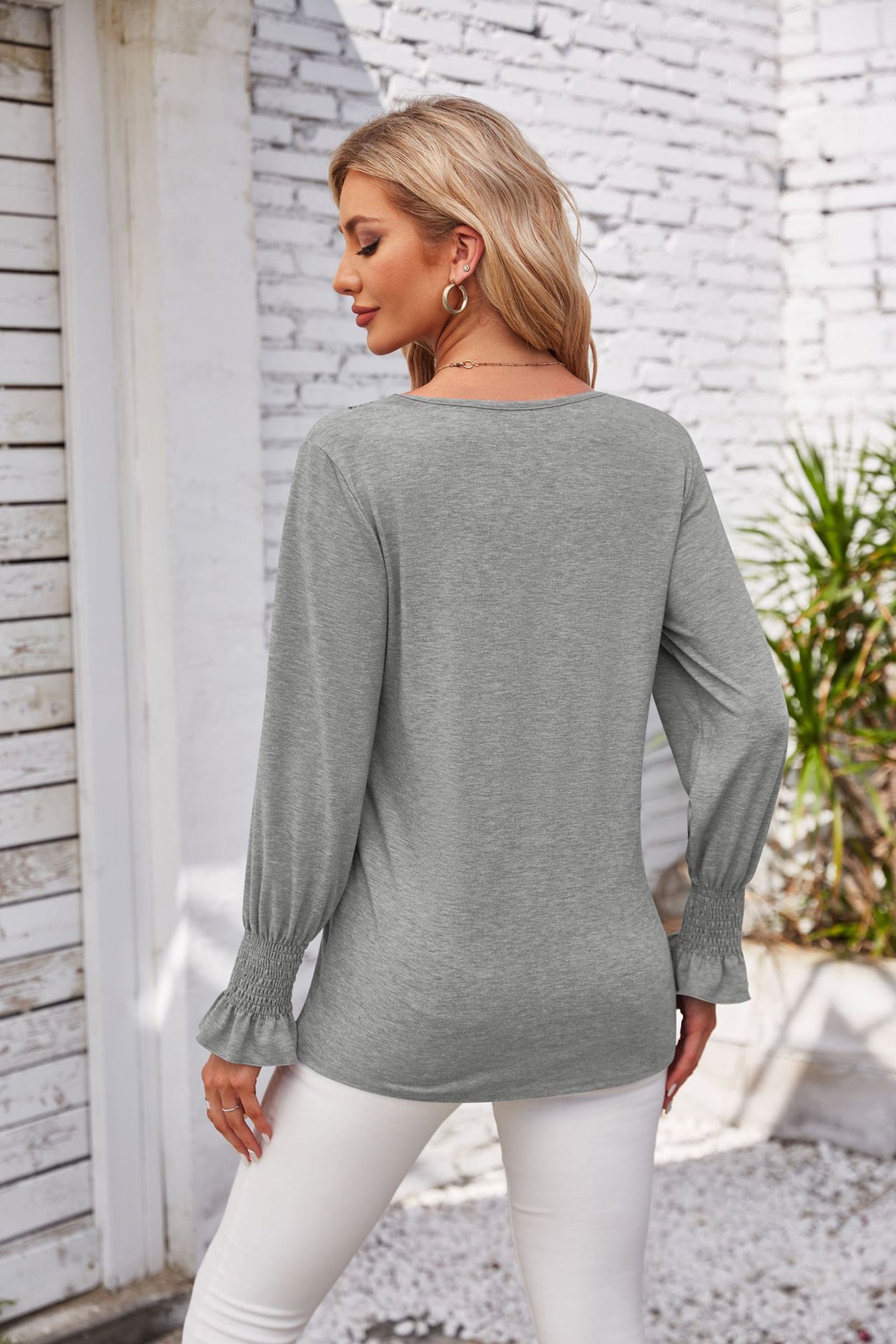 Women V-Neck Top
