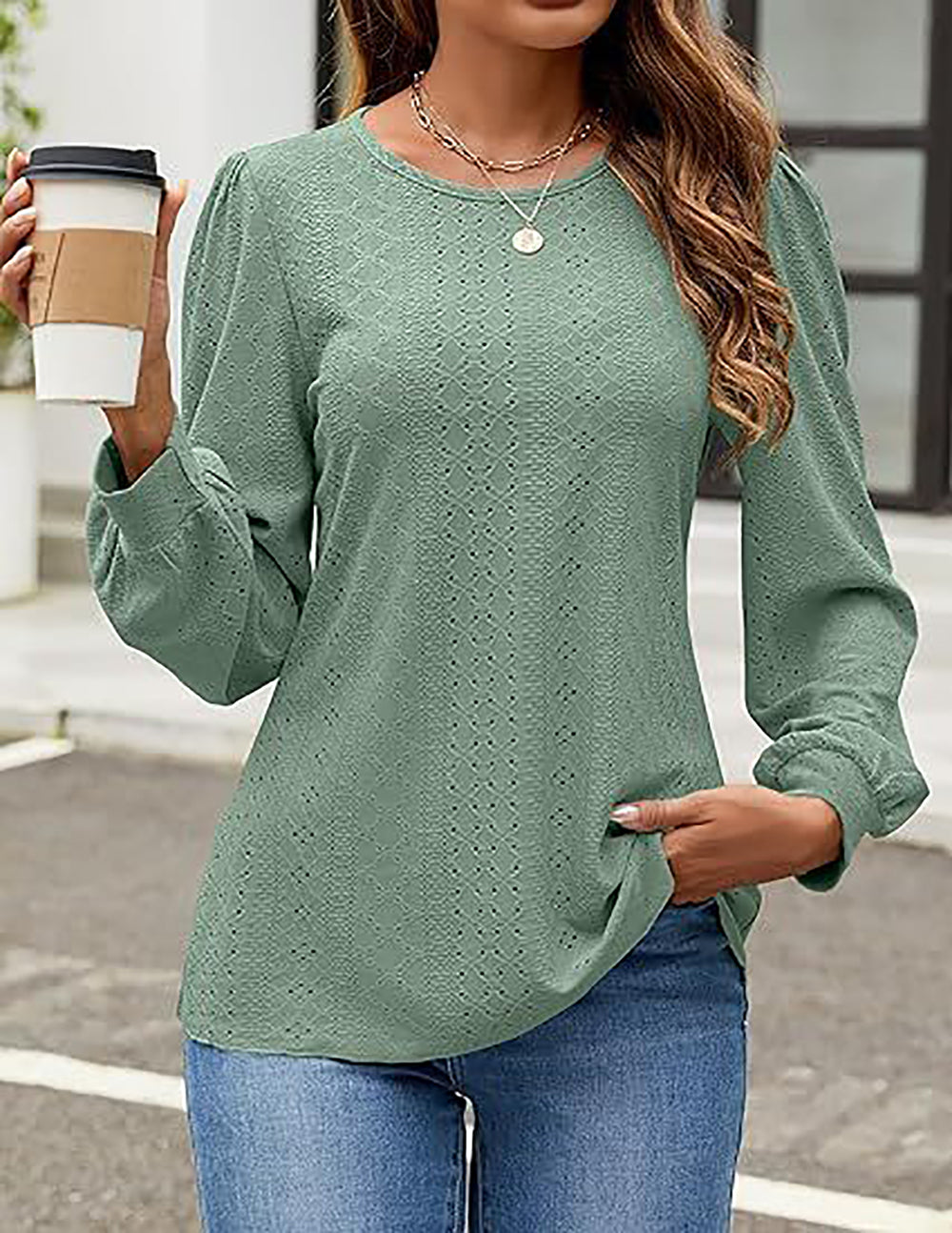 Women Self Design Top