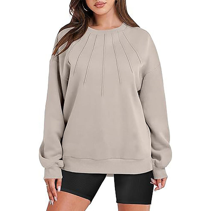 Women Solid Sweatshirt