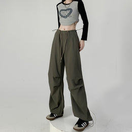 Women Wrinkle Free Chinos Trousers