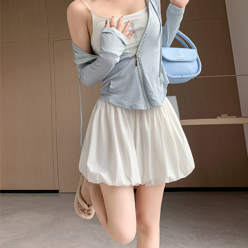 Women Mid Rise Outdoor Above Knee Shorts