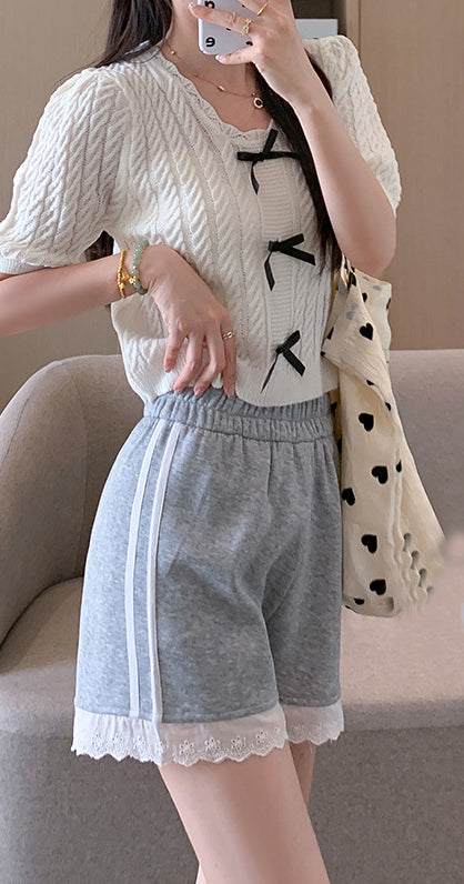 Women Solid Chino Shorts