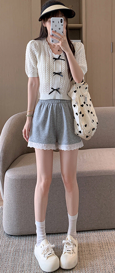 Women Solid Chino Shorts